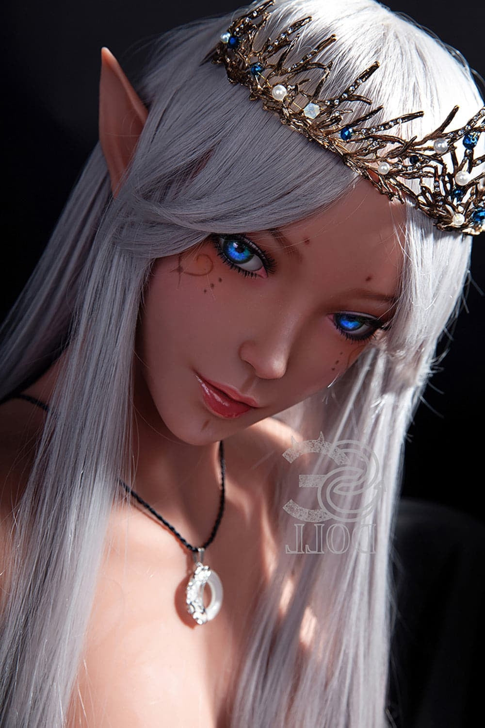 US In Stock-150cm/4ft Alien 11 D-Cup Anime Elf Princess Sex Doll TPE SE