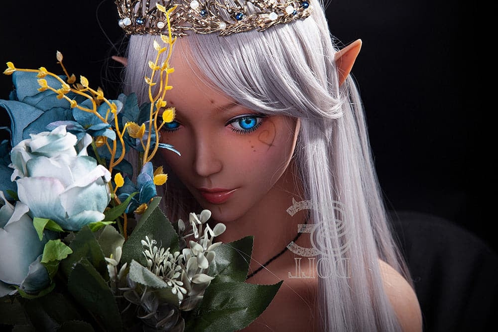 US In Stock-150cm/4ft Alien 11 D-Cup Anime Elf Princess Sex Doll TPE SE