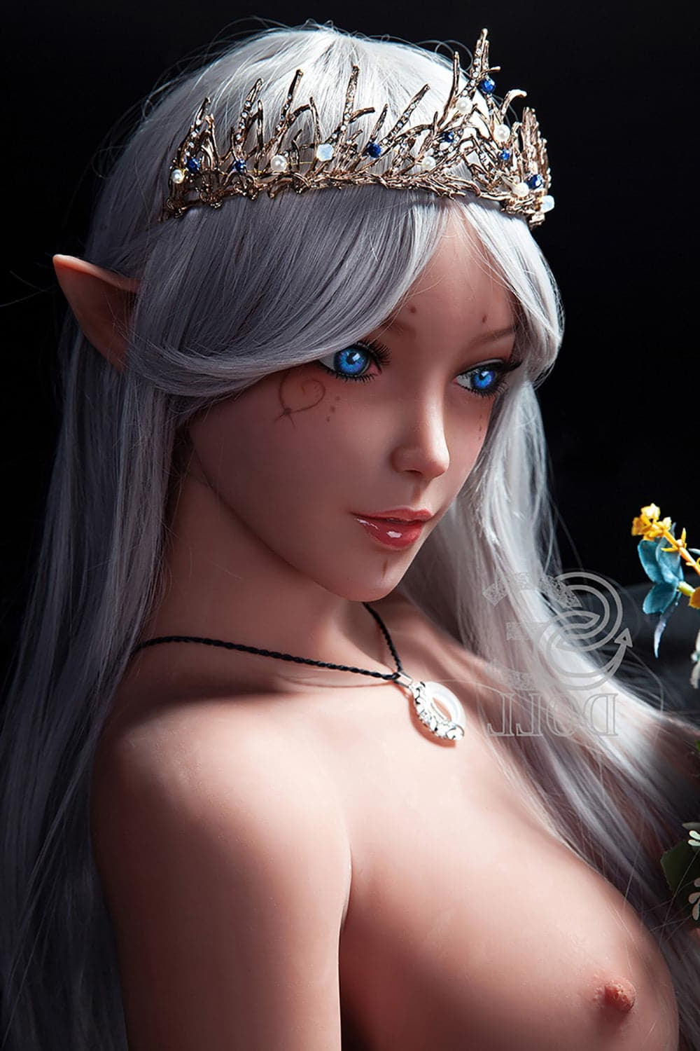 US In Stock-150cm/4ft Alien 11 D-Cup Anime Elf Princess Sex Doll TPE SE