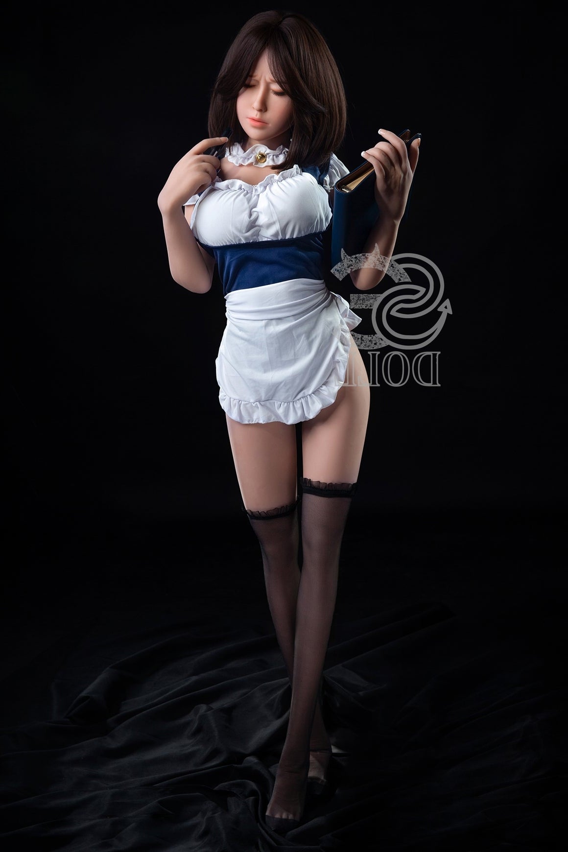 151cm/4ft11 E-cup Realistic Cute Asian Sex Doll Head #073 - Lilith.A SE