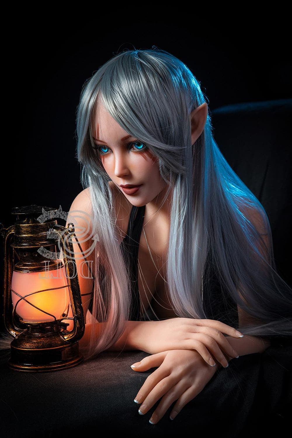 EU In Stock-150cm/4 ft 11 in E-Cup Fairy Elf Anime Fantasy Sex Doll - Torso TPE
