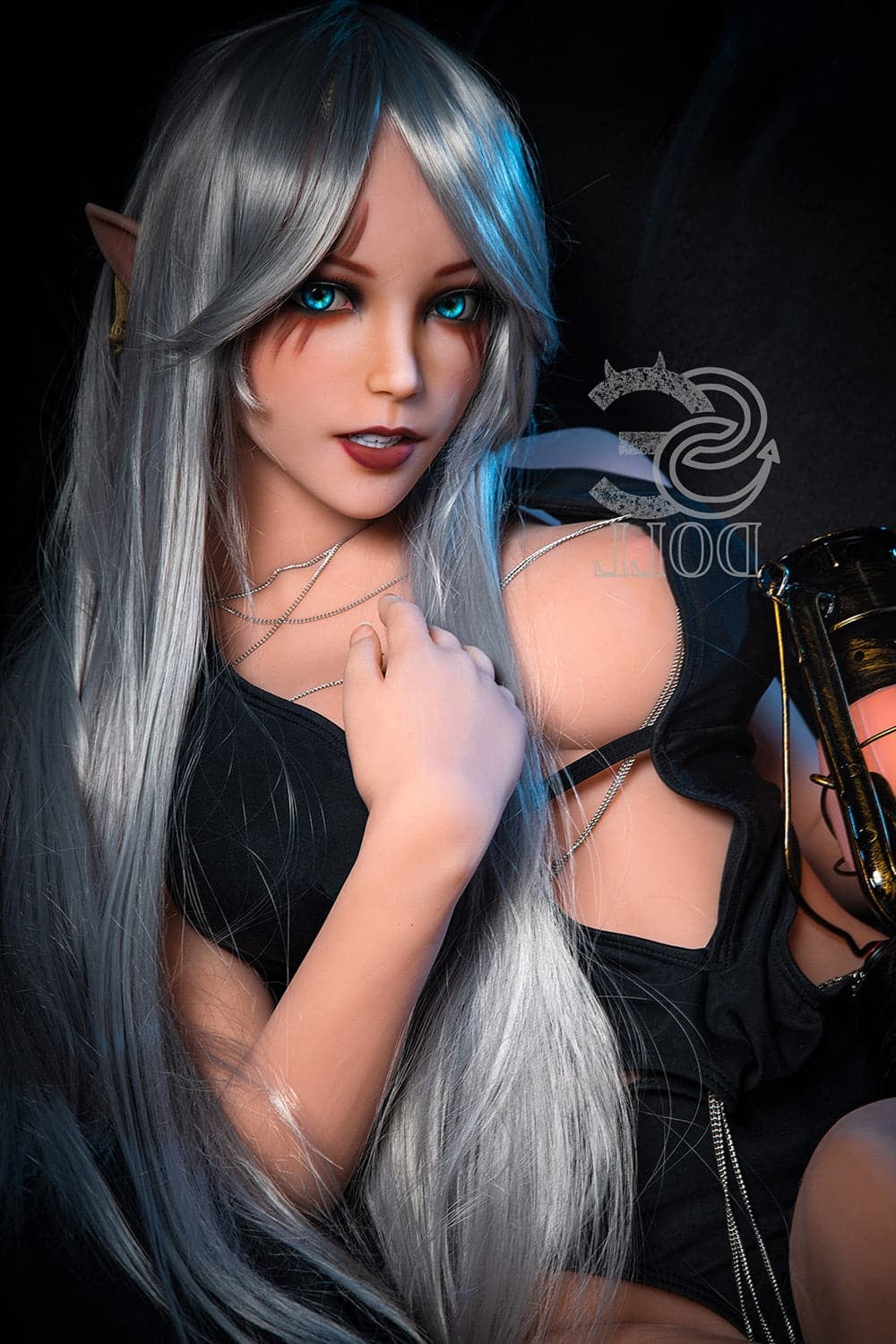 EU In Stock-150cm/4 ft 11 in E-Cup Fairy Elf Anime Fantasy Sex Doll - Torso TPE