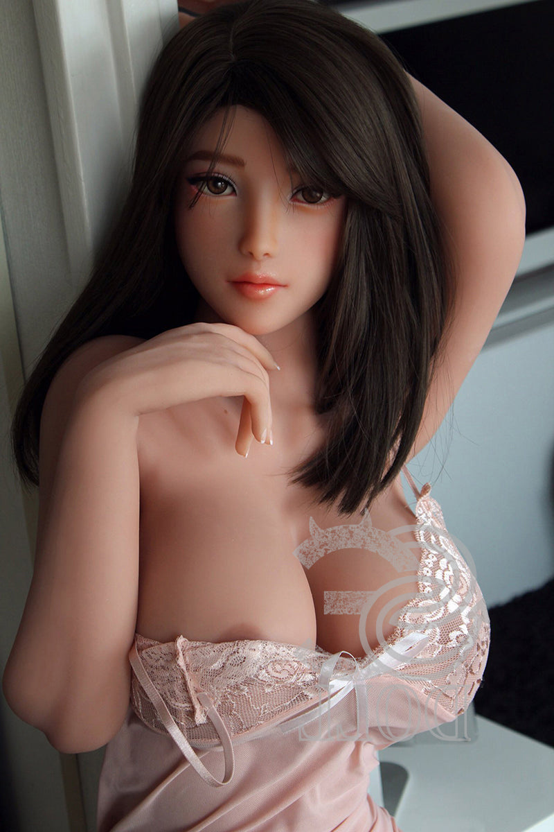 EU In Stock - 161cm/5ft3 F-cup TPE Sex Doll SED194 Head #L076 - Tracy. Torso