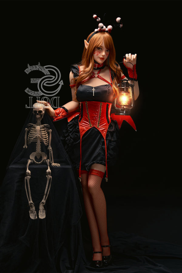 158cm/5ft2 D-cup Blonde Elf Sex Doll - Head #022 Samantha.E TPE SE