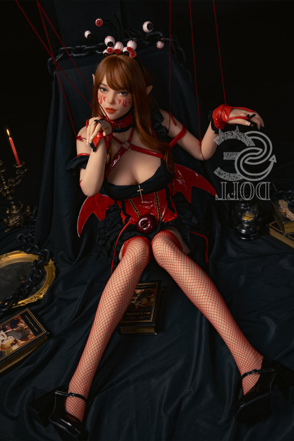 158cm/5ft2 D-cup Blonde Elf Sex Doll - Head #022 Samantha.E TPE SE