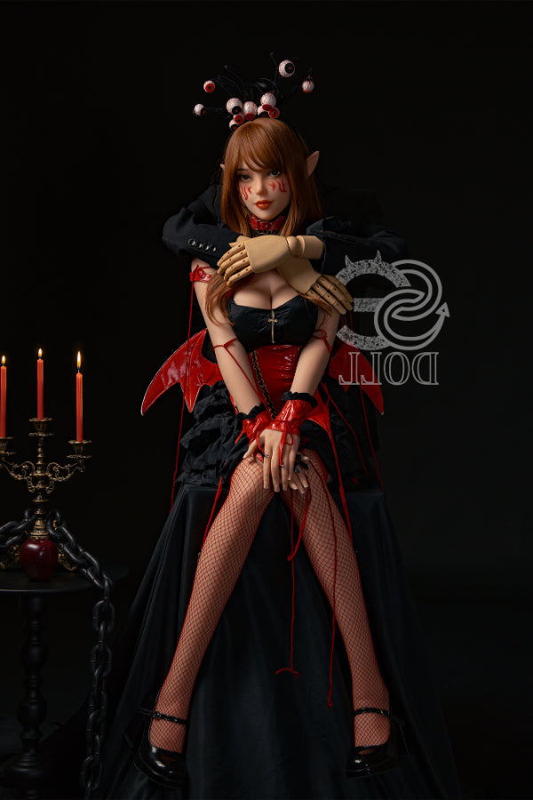 158cm/5ft2 D-cup Blonde Elf Sex Doll - Head #022 Samantha.E TPE SE