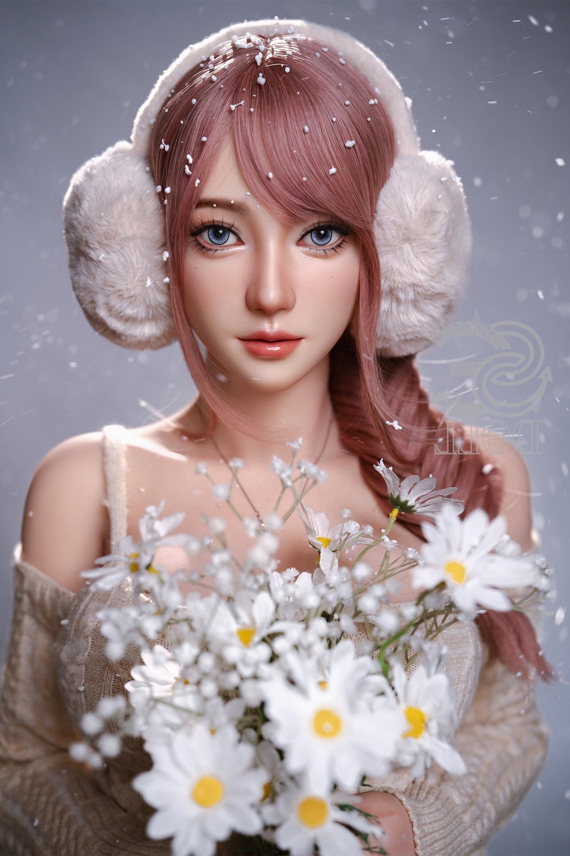 Us In Stock 165cm 5ft5 C Cup Full Silicone Sex Doll Ses003 Head 079sc Yuuka H - C-cup Torso