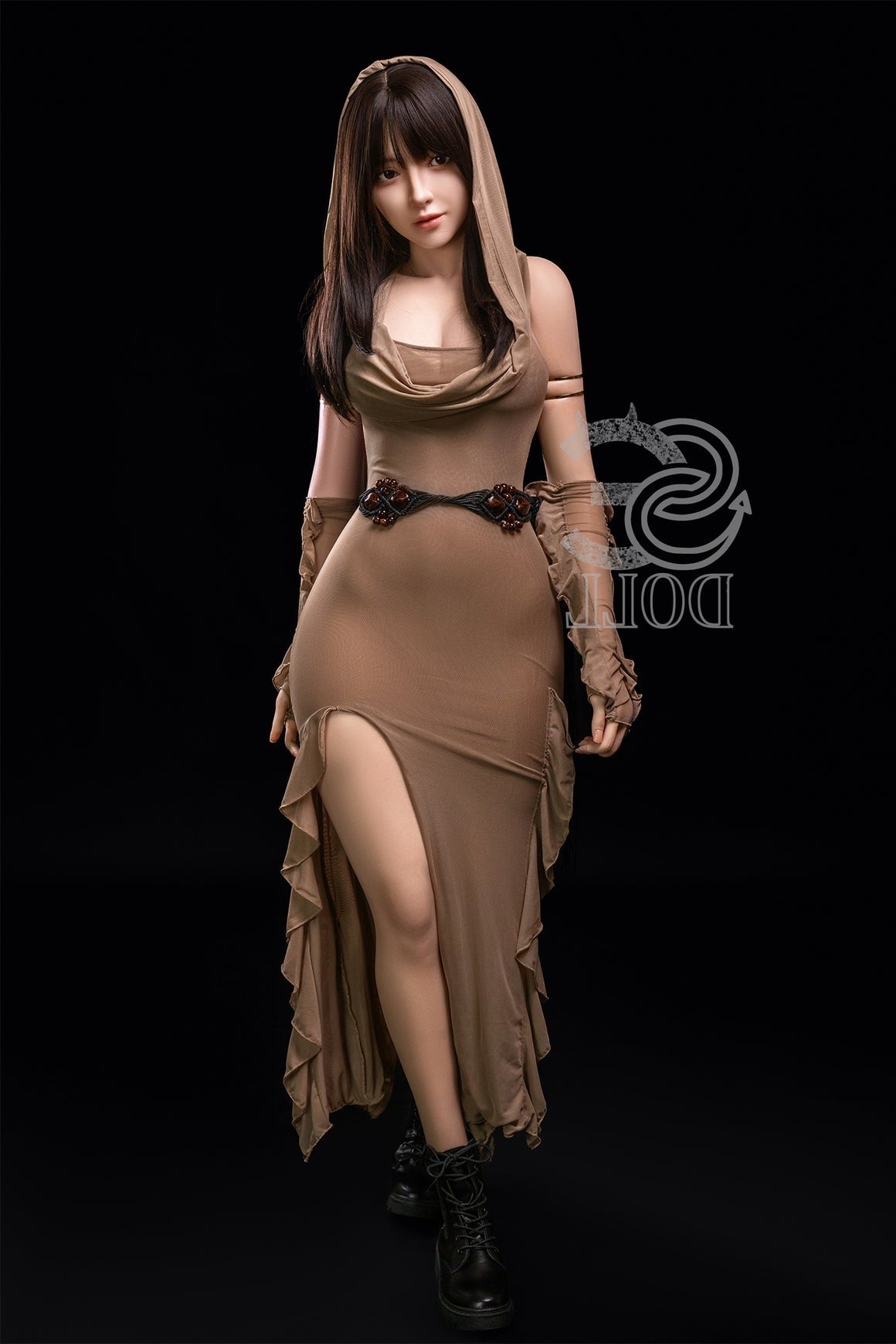 Eu In Stock 165cm 5ft5 C Cup Full Silicone Sex Doll Ses008 Head 068so Annika F - C-cup Torso