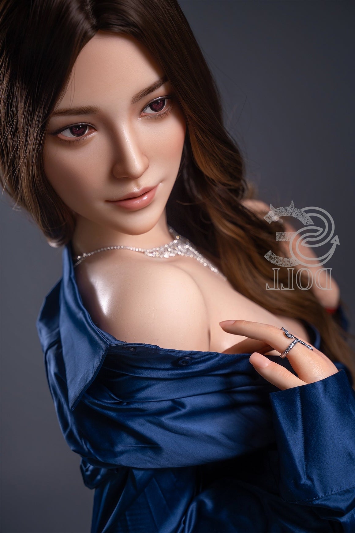 Eu In Stock _ 165cm 5ft5 C Cup Full Silicone Sex Doll Ses010 Head 078so Regina F - C-cup Torso