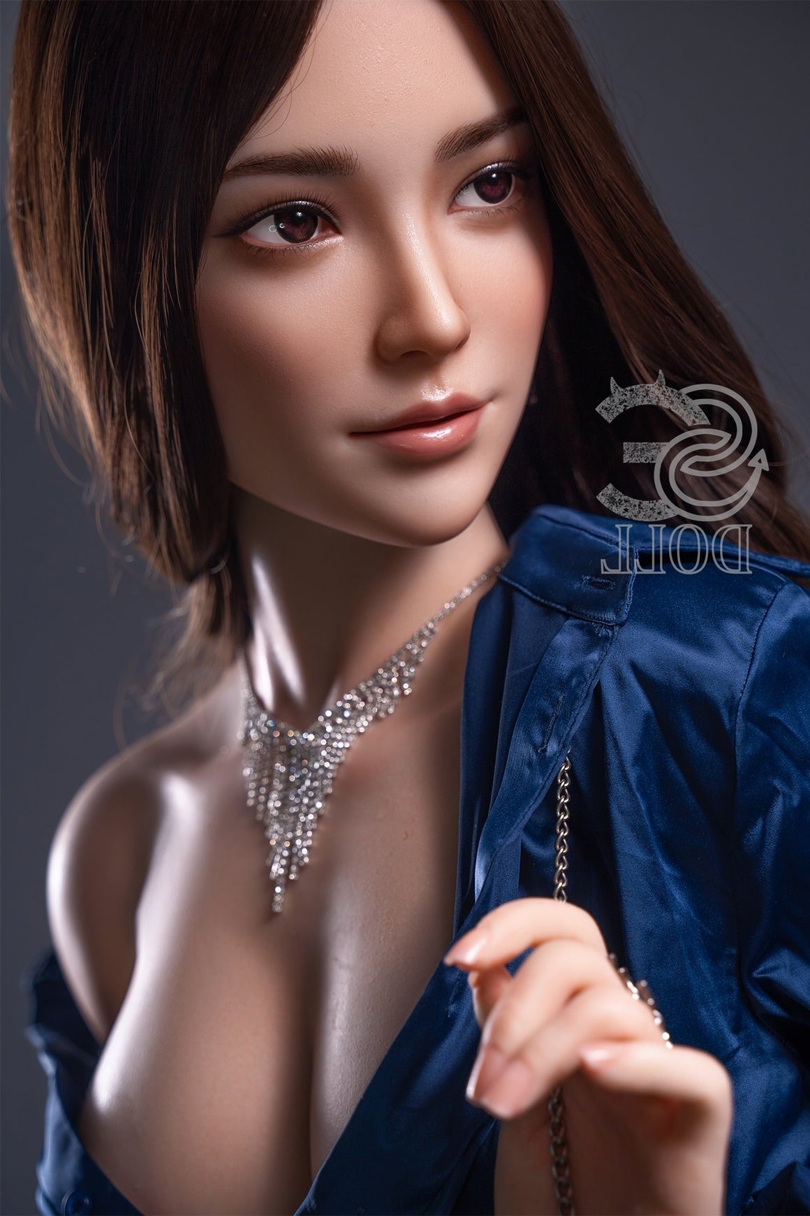 Eu In Stock _ 165cm 5ft5 C Cup Full Silicone Sex Doll Ses010 Head 078so Regina F - C-cup Torso