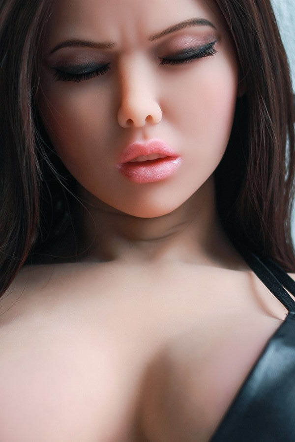 165cm/5ft5 F-Cup Close eyes TPE Sex Doll with #44 Head 6ye