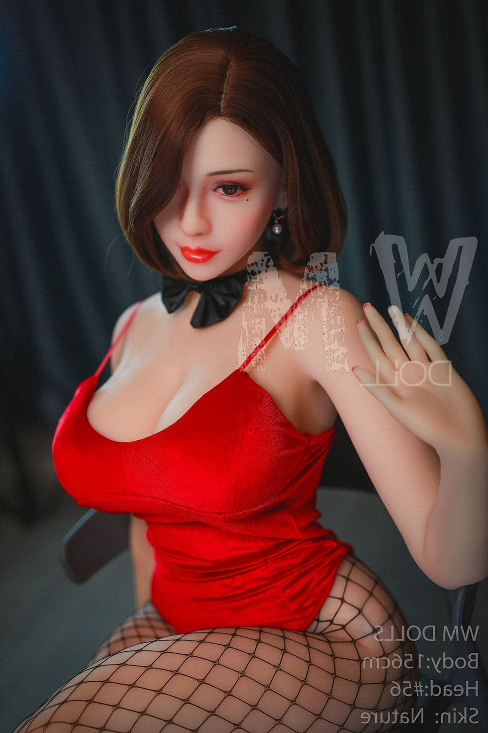 156cm/5ft1 H-Cup Asian Lifelike Thick Sex Doll with #56 Head TPE WM