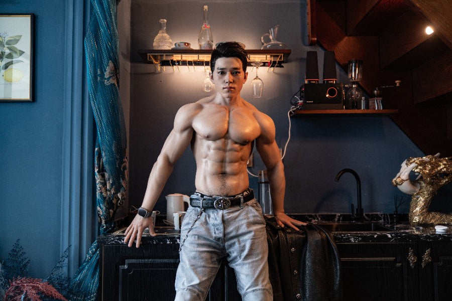 180cm/5ft10 Realistic Male Silicone Sex Doll - Hogan Realing
