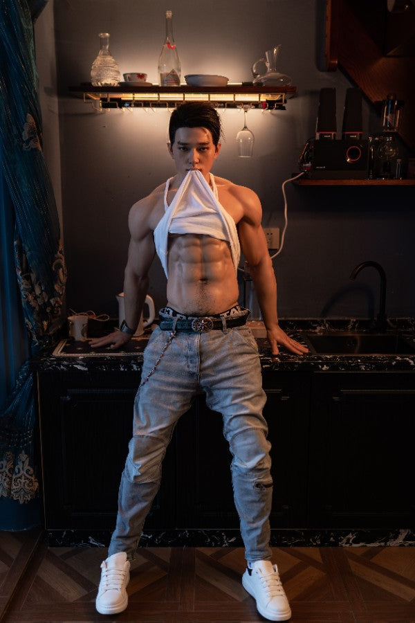 180cm/5ft10 Realistic Male Silicone Sex Doll - Hogan Realing