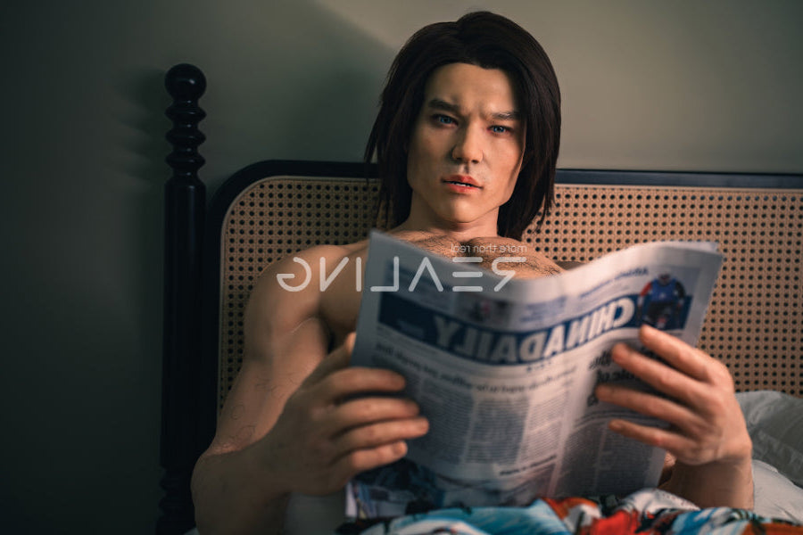 180cm/5ft10 Realistic Male Silicone Sex Doll - Leopold Realing
