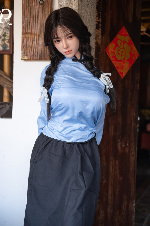 167cm/5ft6 D-Cup Silicone Head Asian Sex Doll - Wan Song TOP-CYDOLL