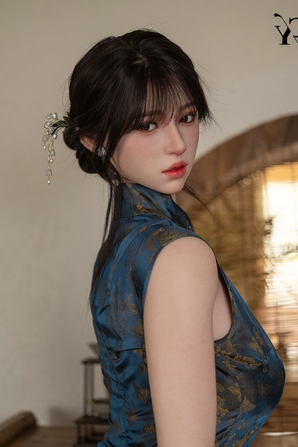 168cm/5ft6 F-Cup Silicone Head Sex Doll - Zhimin ROS TOP-CYDOLL