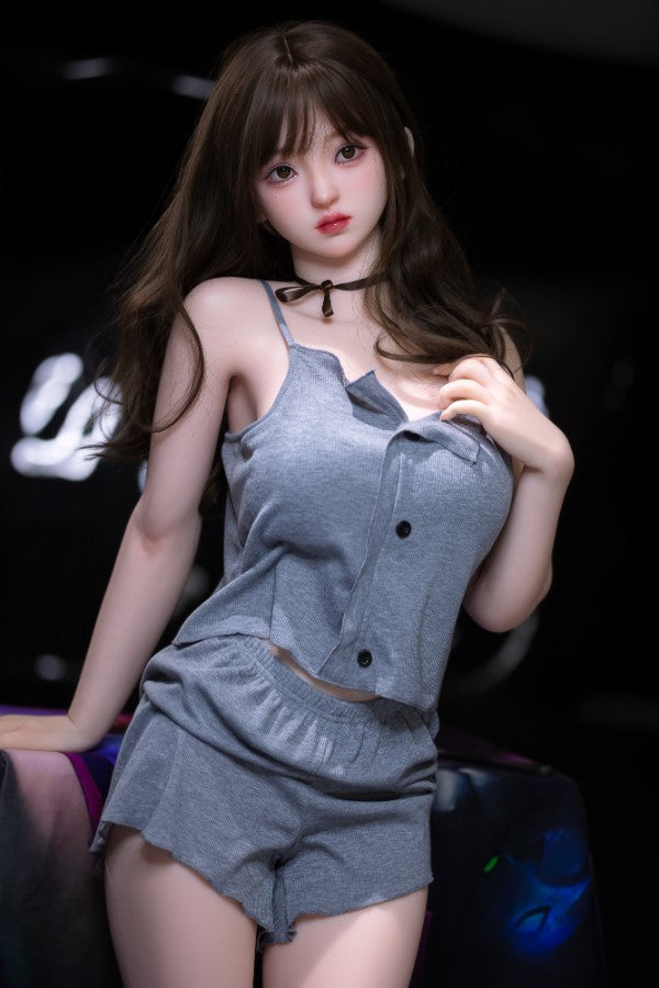 157cm/5ft2 E-cup Korean Lovely Big Boobs TPE Sex Doll - Solene Aibei