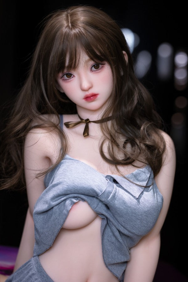 EU In Stock - 157cm/5ft2 E-cup Korean Lovely Big Boobs Sex Doll - Sole Torso TPE Aibei