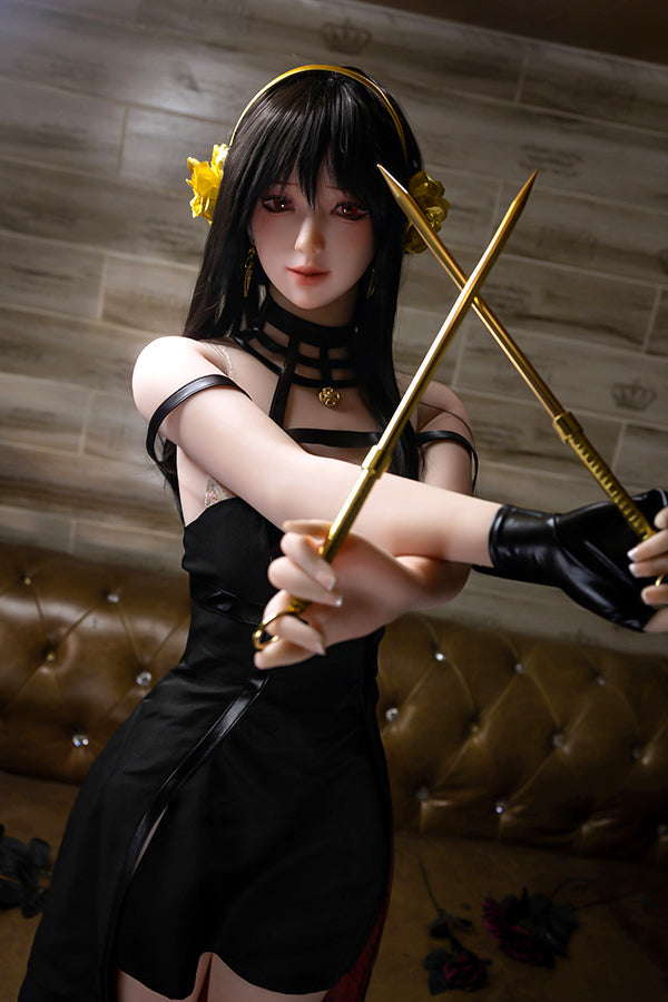 EU In Stock - 158cm/5ft2 C-cup SPY×FAMILY Yor Forger Anime TPE Sex Dol Torso Aibei Doll