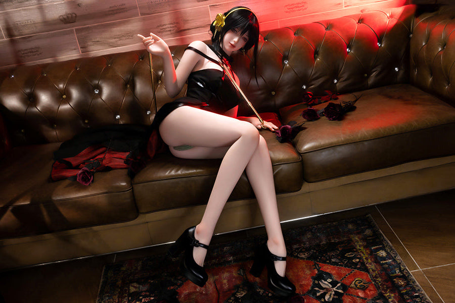 EU In Stock - 158cm/5ft2 C-cup SPY×FAMILY Yor Forger Anime TPE Sex Dol Torso Aibei Doll