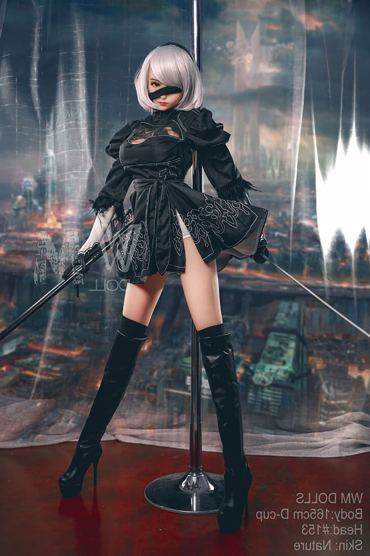 165cm/5ft5 D-cup TPE Fantasy Anime Sex Doll - 2B WM