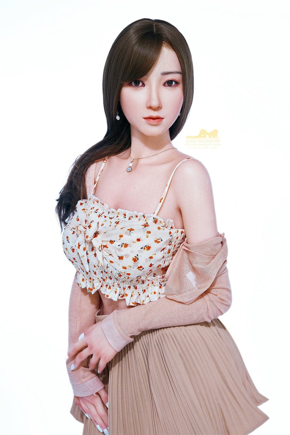 153cm/5ft F-Cup Sweet Japanese Lollipop Bubble Butt Lady Silicone Doll Torso Irontech