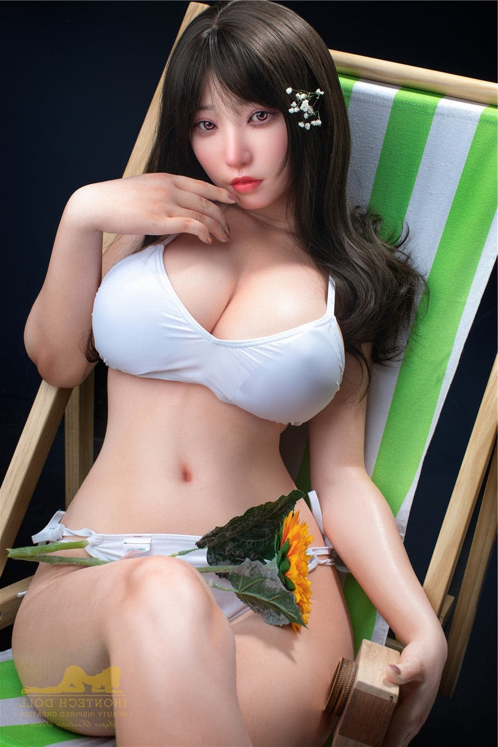165cm/5ft5 G-Cup Japanese Bubble Butt Silicone Sex Doll - S20 Suki Irontech