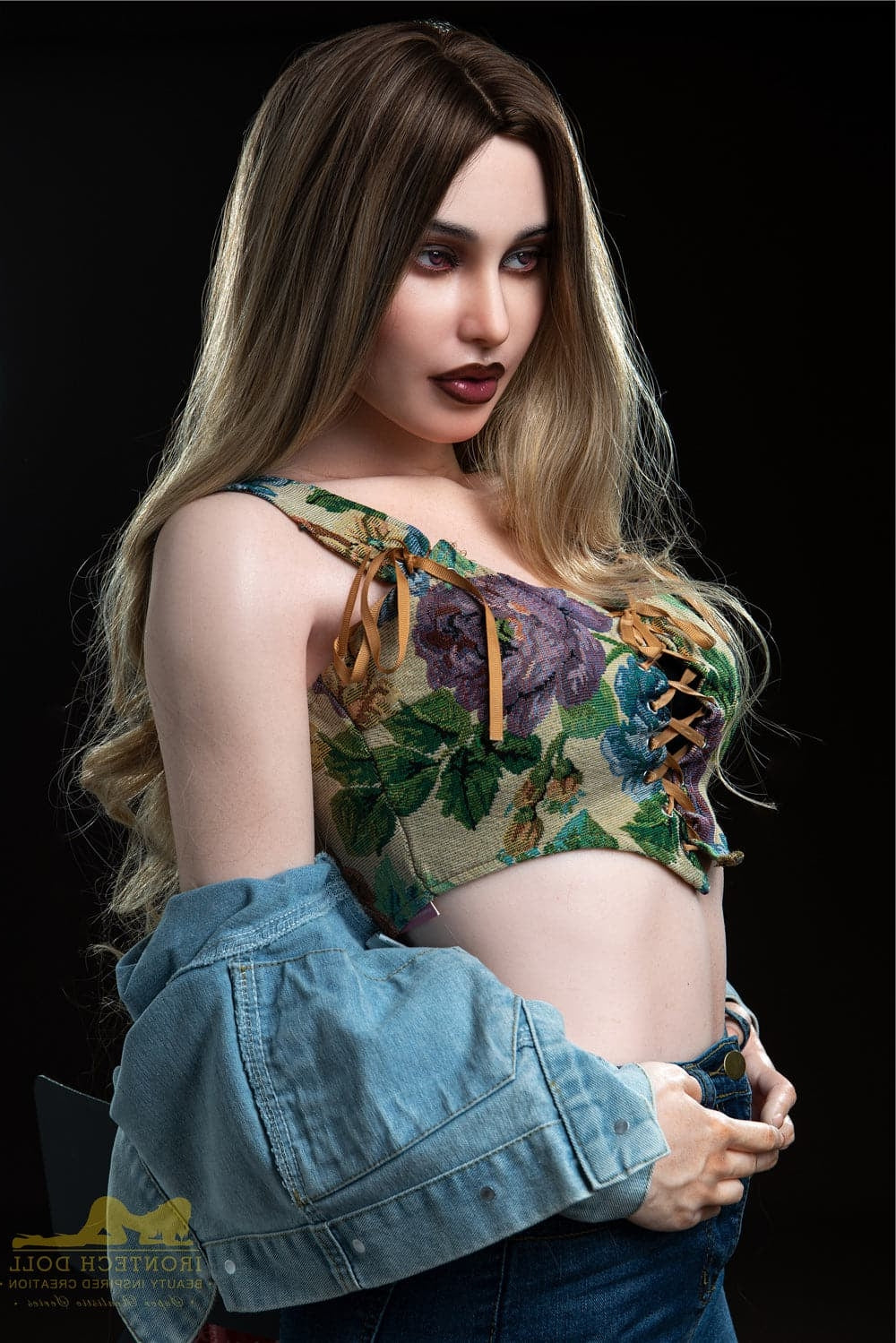 168cm/5ft6 B-Cup European Bubble Butt Silicone Sex Doll - Pearl S19 Na Torso Irontech