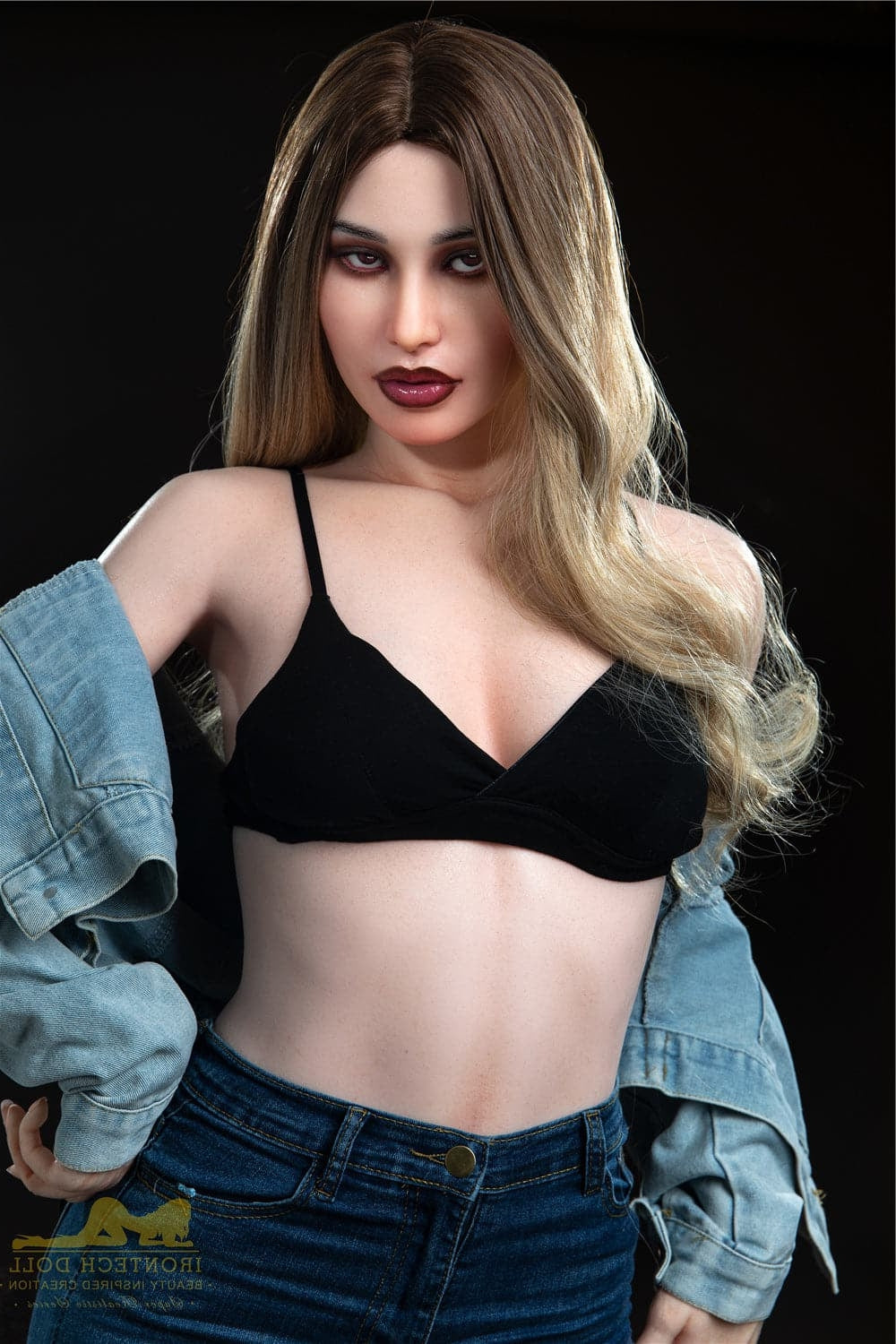 168cm/5ft6 B-Cup European Bubble Butt Silicone Sex Doll - Pearl S19 Na Torso Irontech