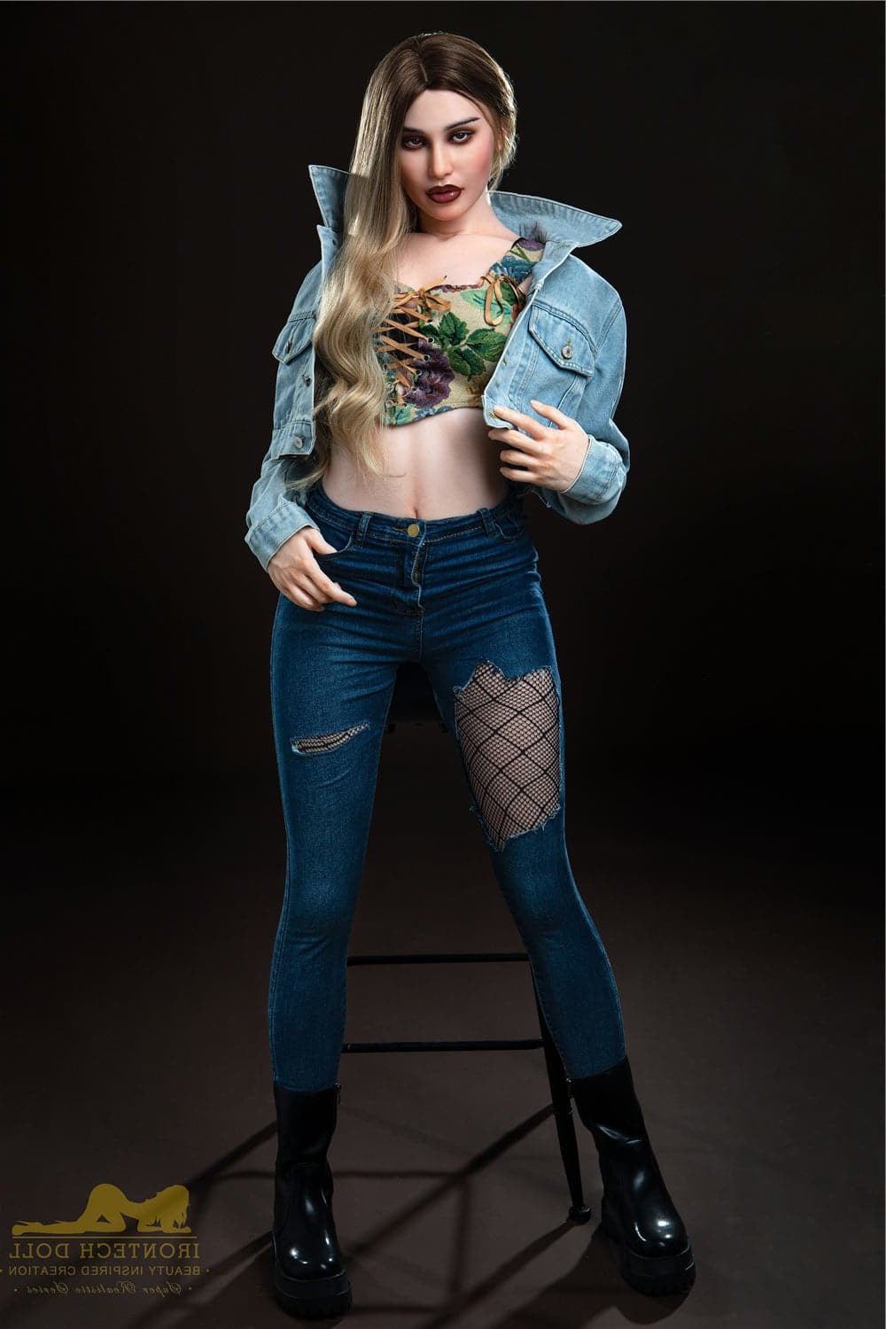168cm/5ft6 B-Cup European Bubble Butt Silicone Sex Doll - Pearl S19 Na Torso Irontech