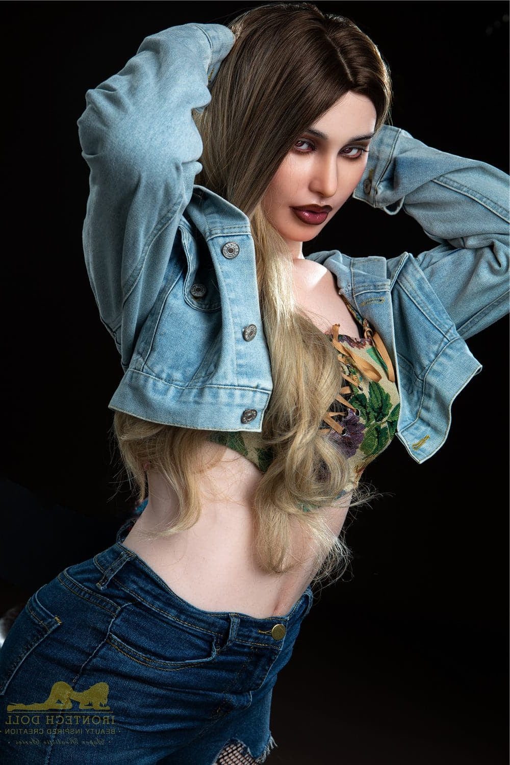 168cm/5ft6 B-Cup European Bubble Butt Silicone Sex Doll - Pearl S19 Na Torso Irontech