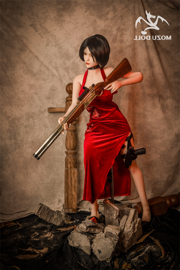 163cm/5ft4 H-Cup Anime Resident Evil Ada Wang Sex Doll TPE Mozu