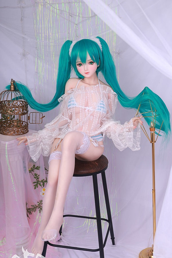 145cm/4ft9 F-Cup Anime Tpe Sex Doll - Hatsune Miku Mozu | Customizable Sex Doll | SexDolla