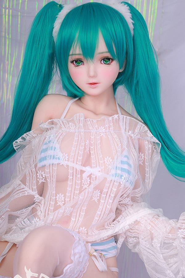 145cm/4ft9 F-Cup Anime Tpe Sex Doll - Hatsune Miku Mozu | Customizable Sex Doll | SexDolla