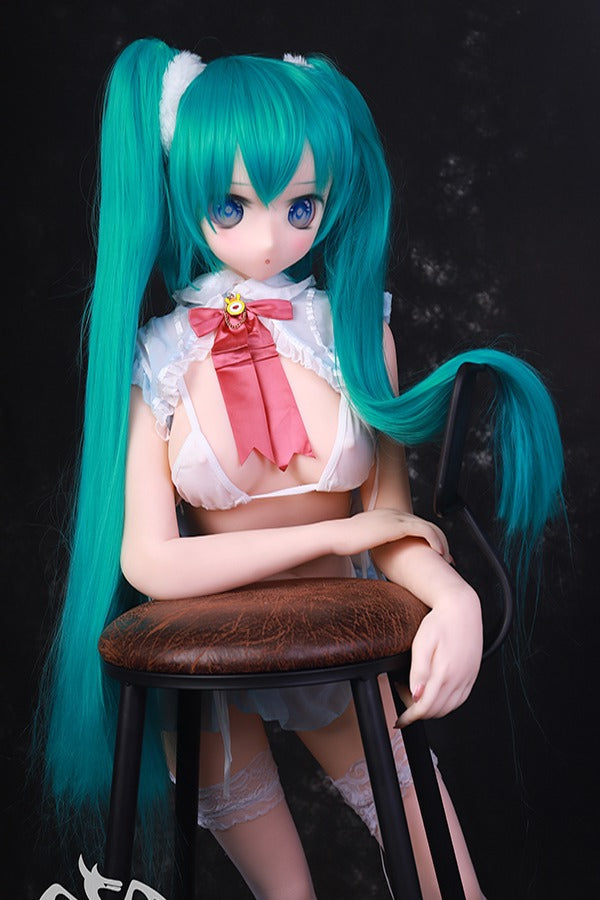145cm/4ft9 D-Cup Popular Anime Tpe Sex Doll - Hatsune Miku Mozu | Customizable Sex Doll | SexDolla