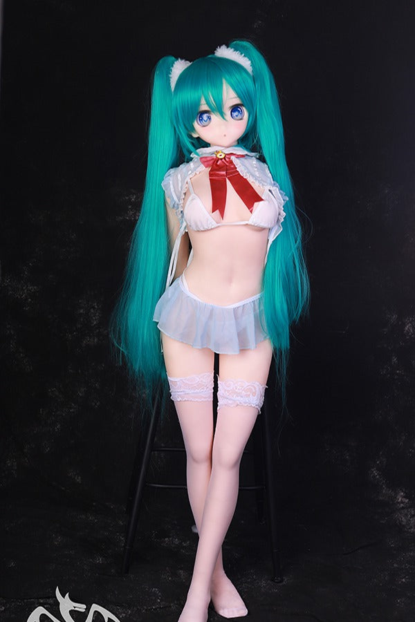 145cm/4ft9 D-Cup Popular Anime Tpe Sex Doll - Hatsune Miku Mozu Detail View | Platinum Silicone Companion | SexDolla