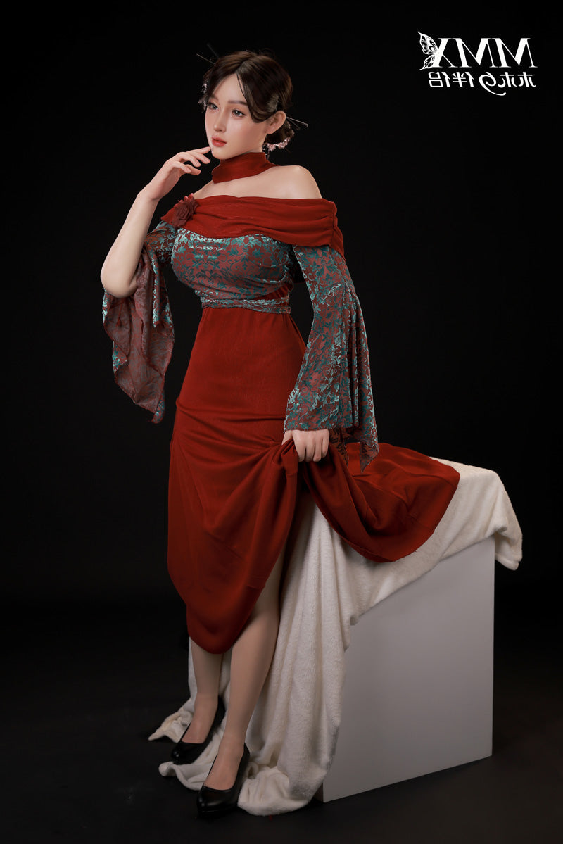 163cm/5ft4 E-Cup Full Silicone Chinese Sex Doll - Mengqi MMX