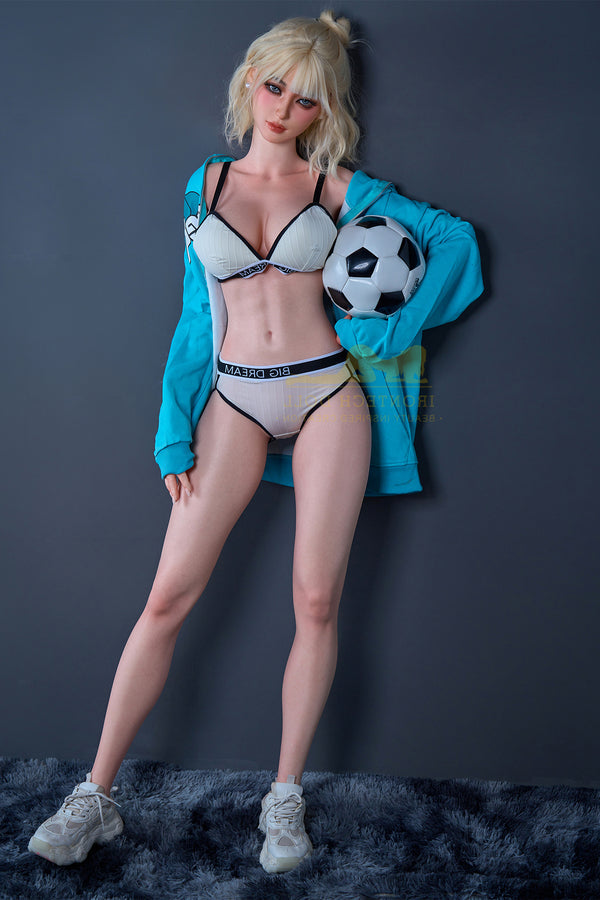 161cm 5ft3 F Cup Full Silicone Asian Sex Doll S14 Natural Miku Fitness Asian Beauty - F-cup Torso Irontech