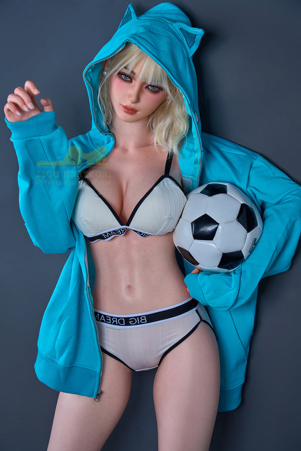 161cm 5ft3 F Cup Full Silicone Asian Sex Doll S14 Natural Miku Fitness Asian Beauty - F-cup Torso Irontech