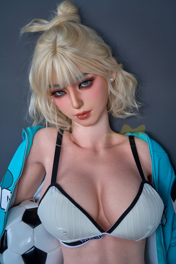 161cm 5ft3 F Cup Full Silicone Asian Sex Doll S14 Natural Miku Fitness Asian Beauty - F-cup Torso Irontech