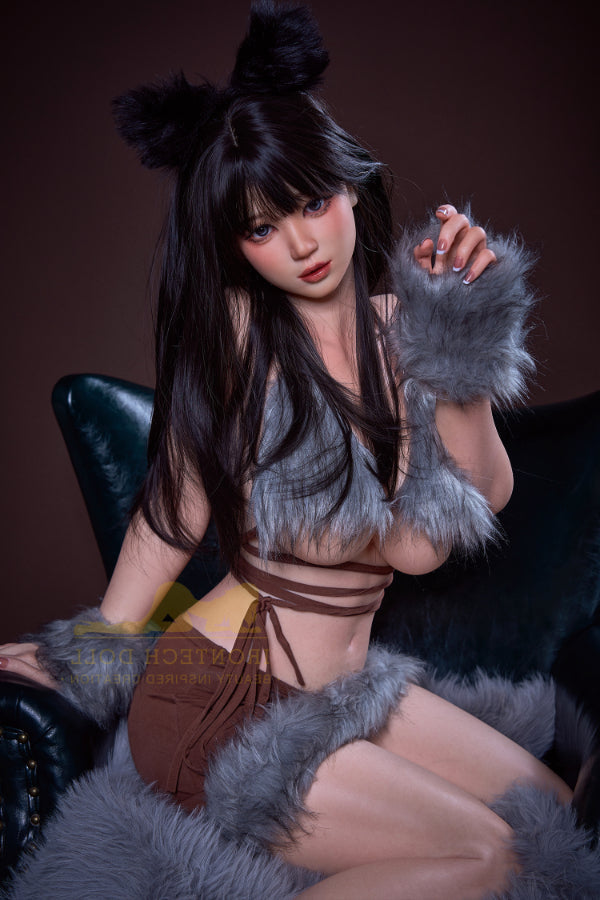 Us In Stock Wonder Dolly 165cm 5ft5 Hot Silicone Sex Doll 165t With Ros Head T3 Natural Fox - Torso Irontech