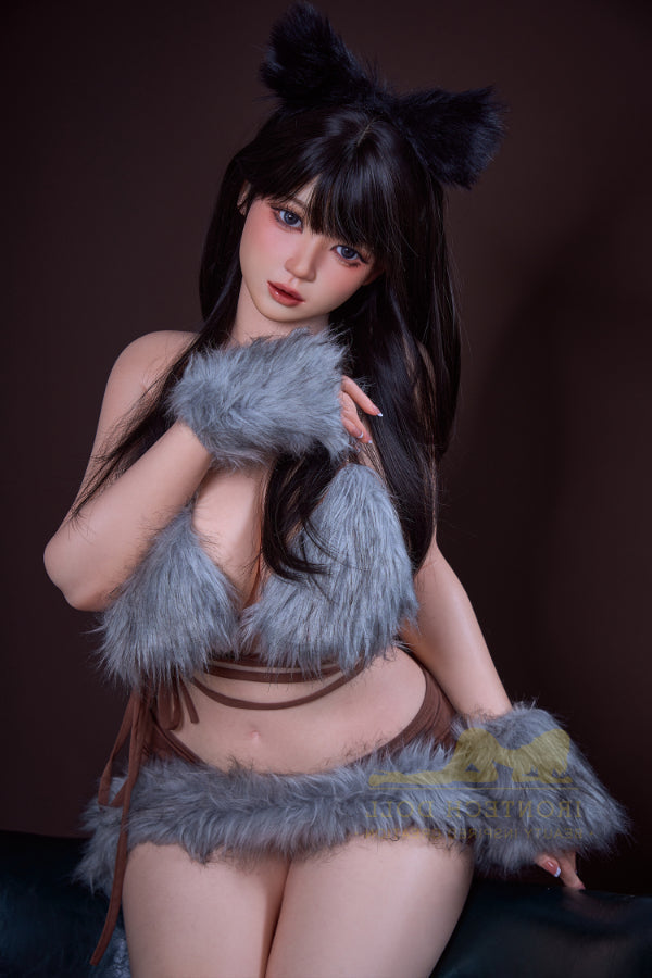 Us In Stock Wonder Dolly 165cm 5ft5 Hot Silicone Sex Doll 165t With Ros Head T3 Natural Fox - Torso Irontech