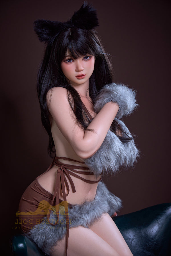 Us In Stock Wonder Dolly 165cm 5ft5 Hot Silicone Sex Doll 165t With Ros Head T3 Natural Fox - Torso Irontech