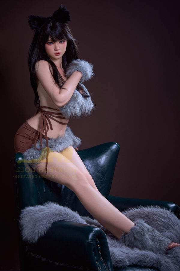 Us In Stock Wonder Dolly 165cm 5ft5 Hot Silicone Sex Doll 165t With Ros Head T3 Natural Fox - Torso Irontech