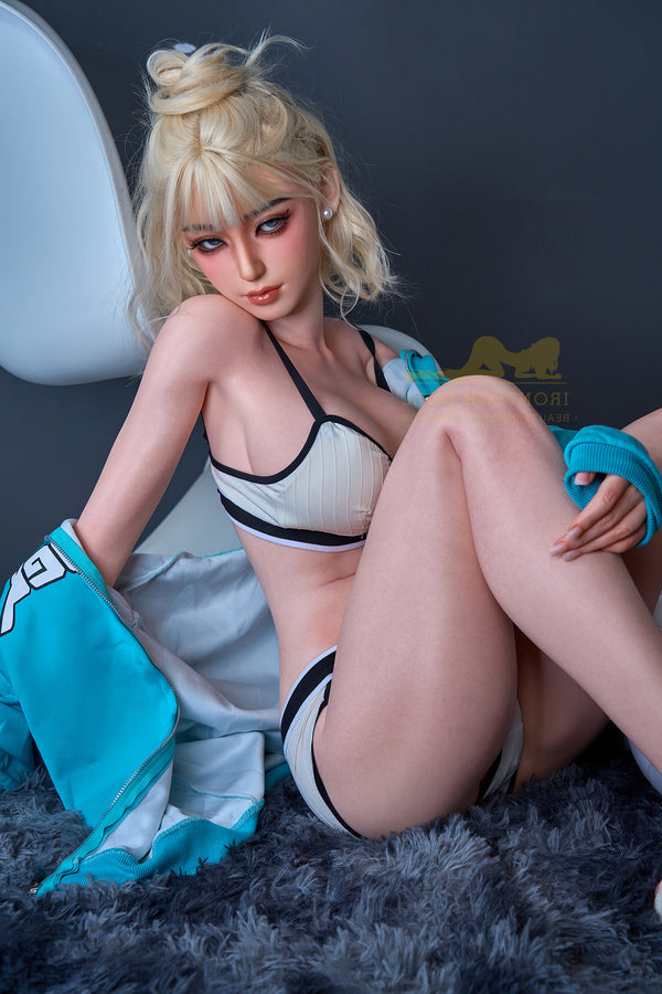 161cm 5ft3 F Cup Full Silicone Asian Sex Doll S14 Natural Miku Fitness Asian Beauty - F-cup Torso Irontech