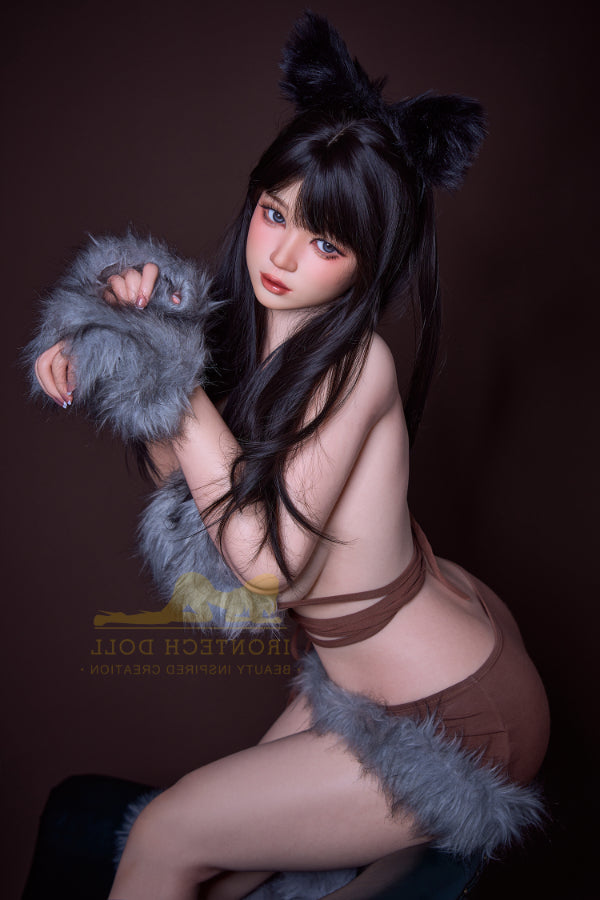 Us In Stock Wonder Dolly 165cm 5ft5 Hot Silicone Sex Doll 165t With Ros Head T3 Natural Fox - Torso Irontech