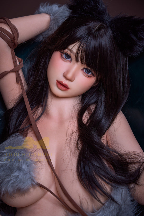 Us In Stock Wonder Dolly 165cm 5ft5 Hot Silicone Sex Doll 165t With Ros Head T3 Natural Fox - Torso Irontech