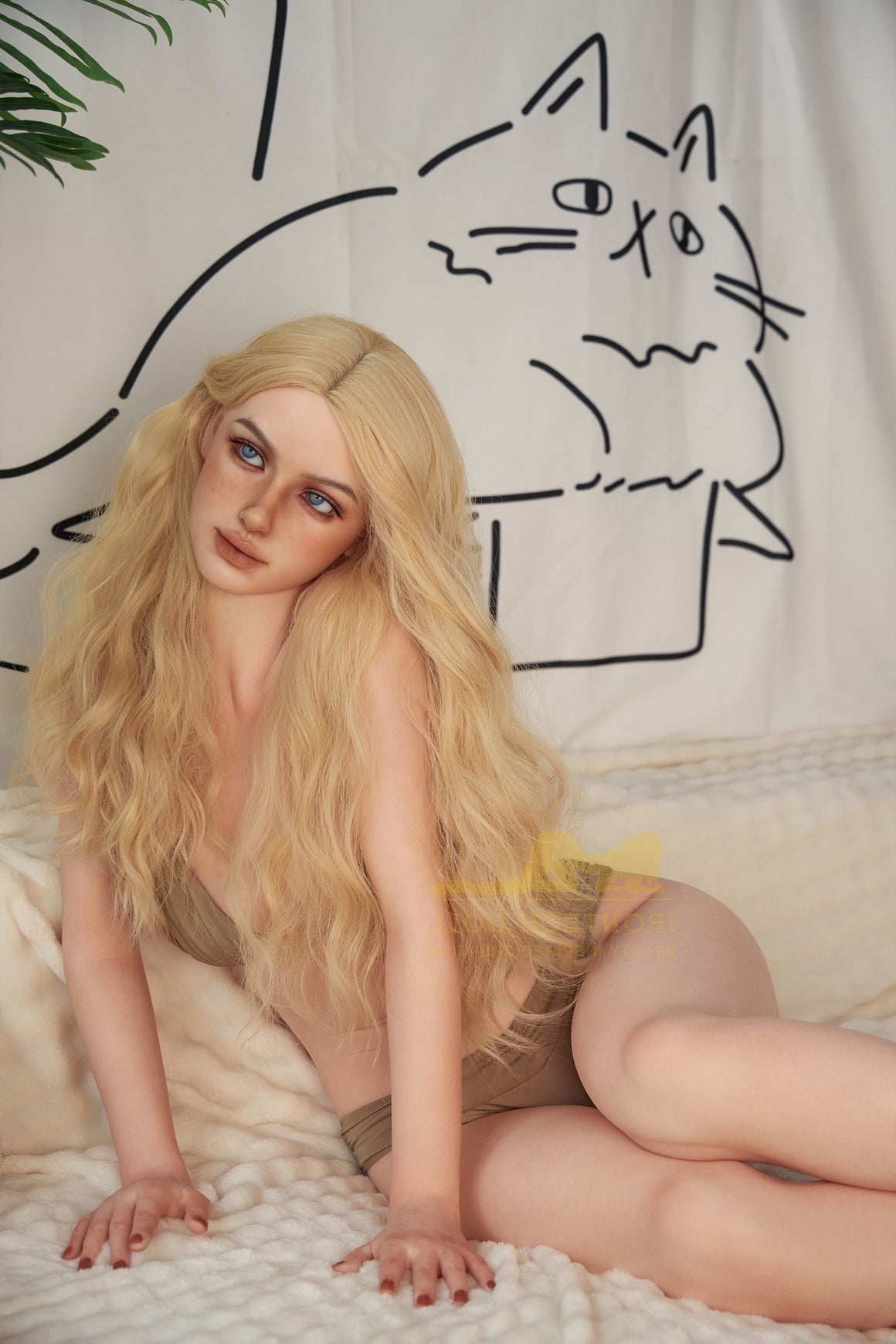 Natural Optimized Series 163cm 5ft4 C Cup Natural Freckles Silicone Love Doll S17 Glow Luna - Torso Irontech