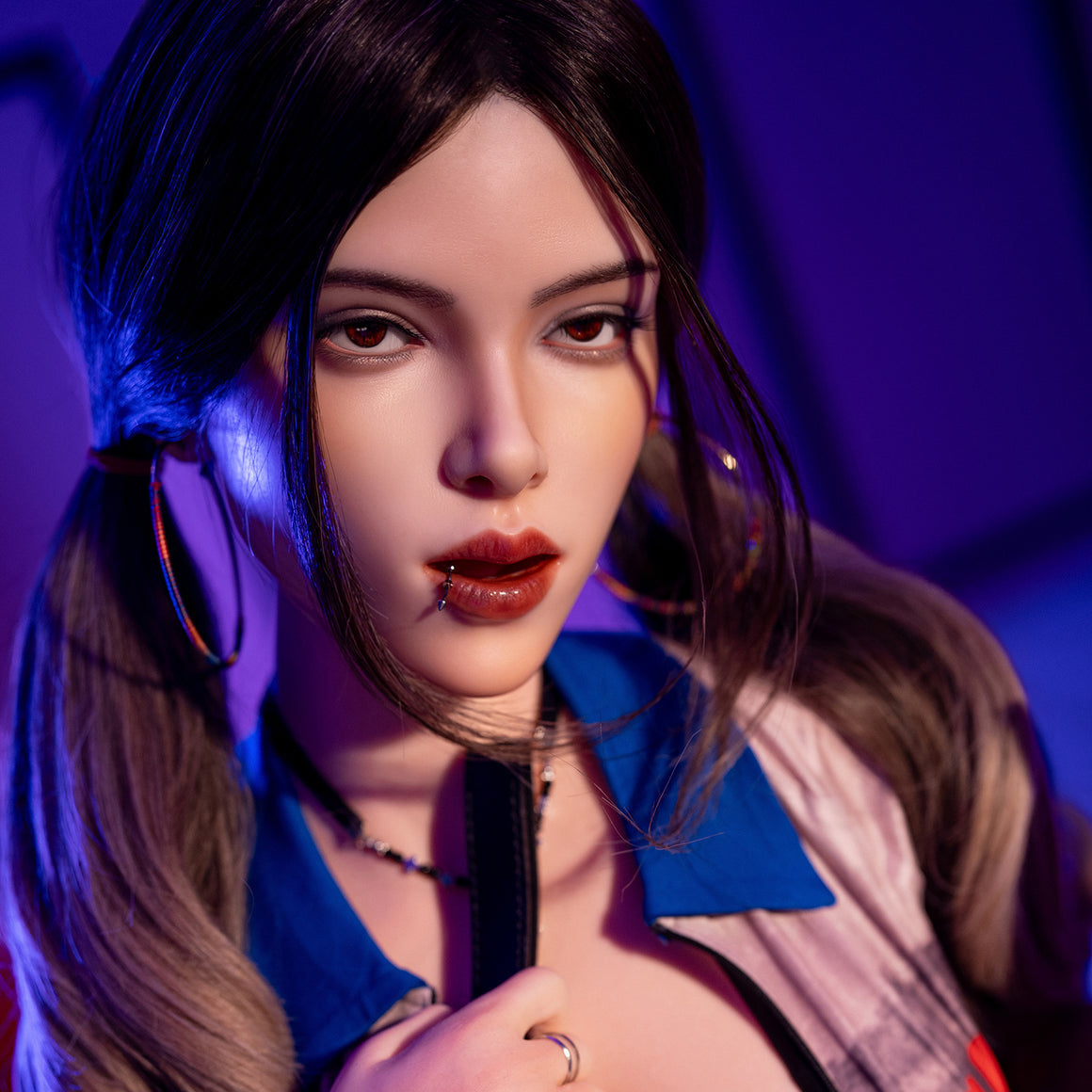 164cm/5ft5 F-cup Big Breast Silicone Sex Doll – #M38 SY